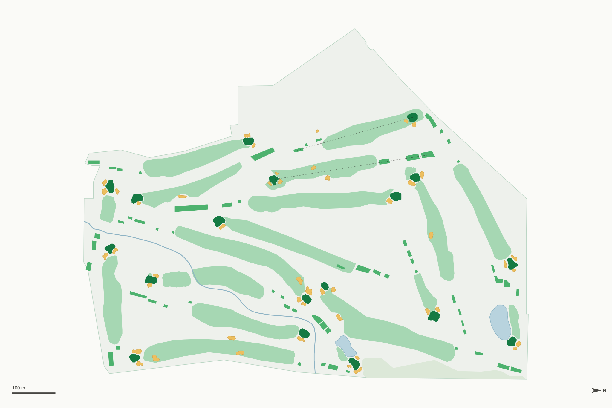 Map of Royal Oaks Country Club