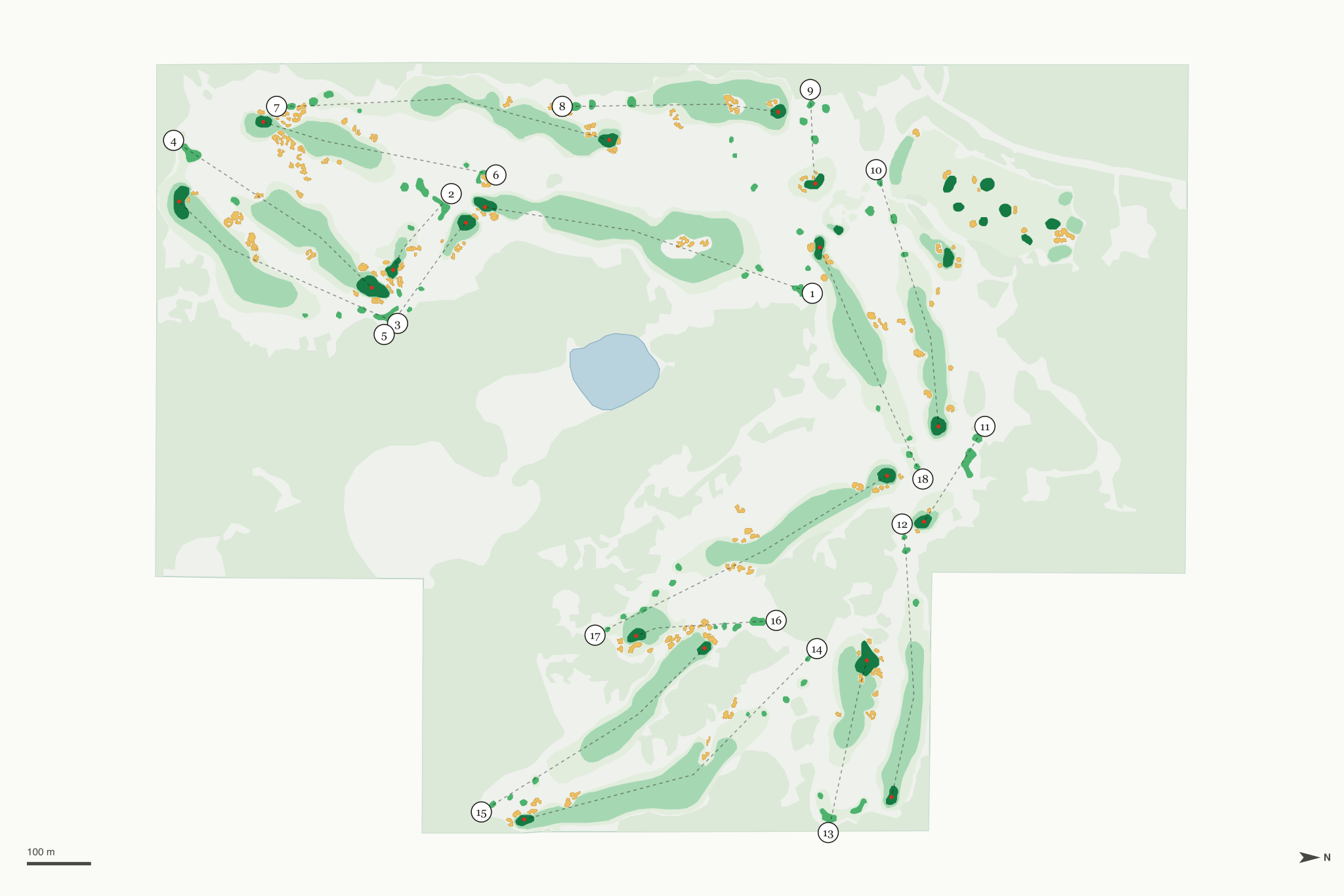 Map of Kingsley Club