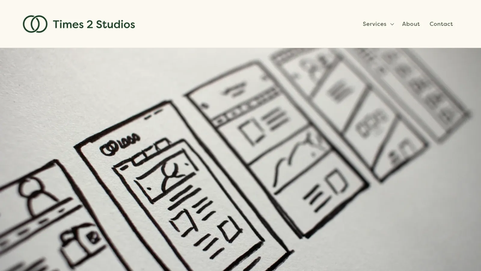 Screenshot of the Times 2 Studios Ltd homepage