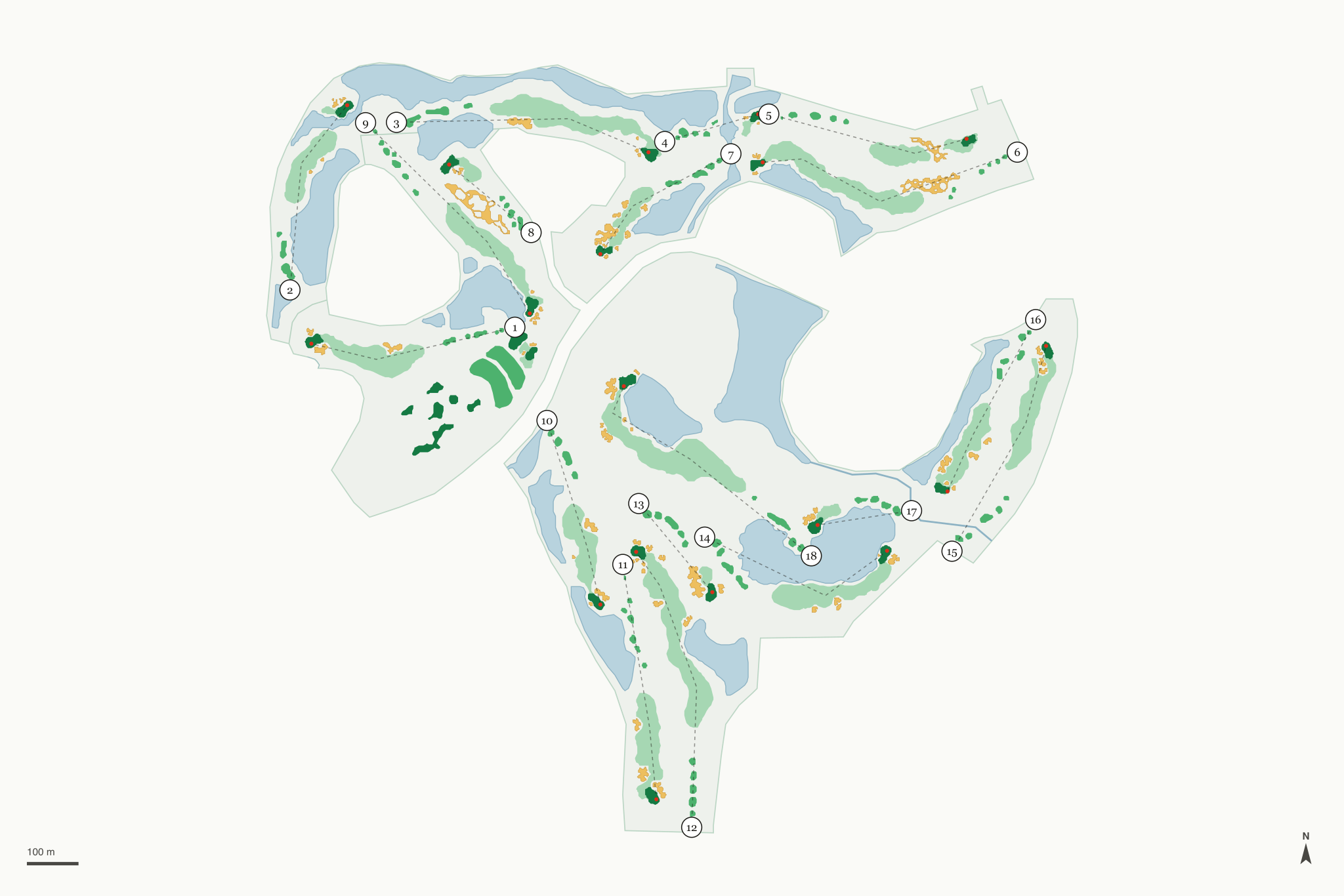 Map of TPC Twin Cities