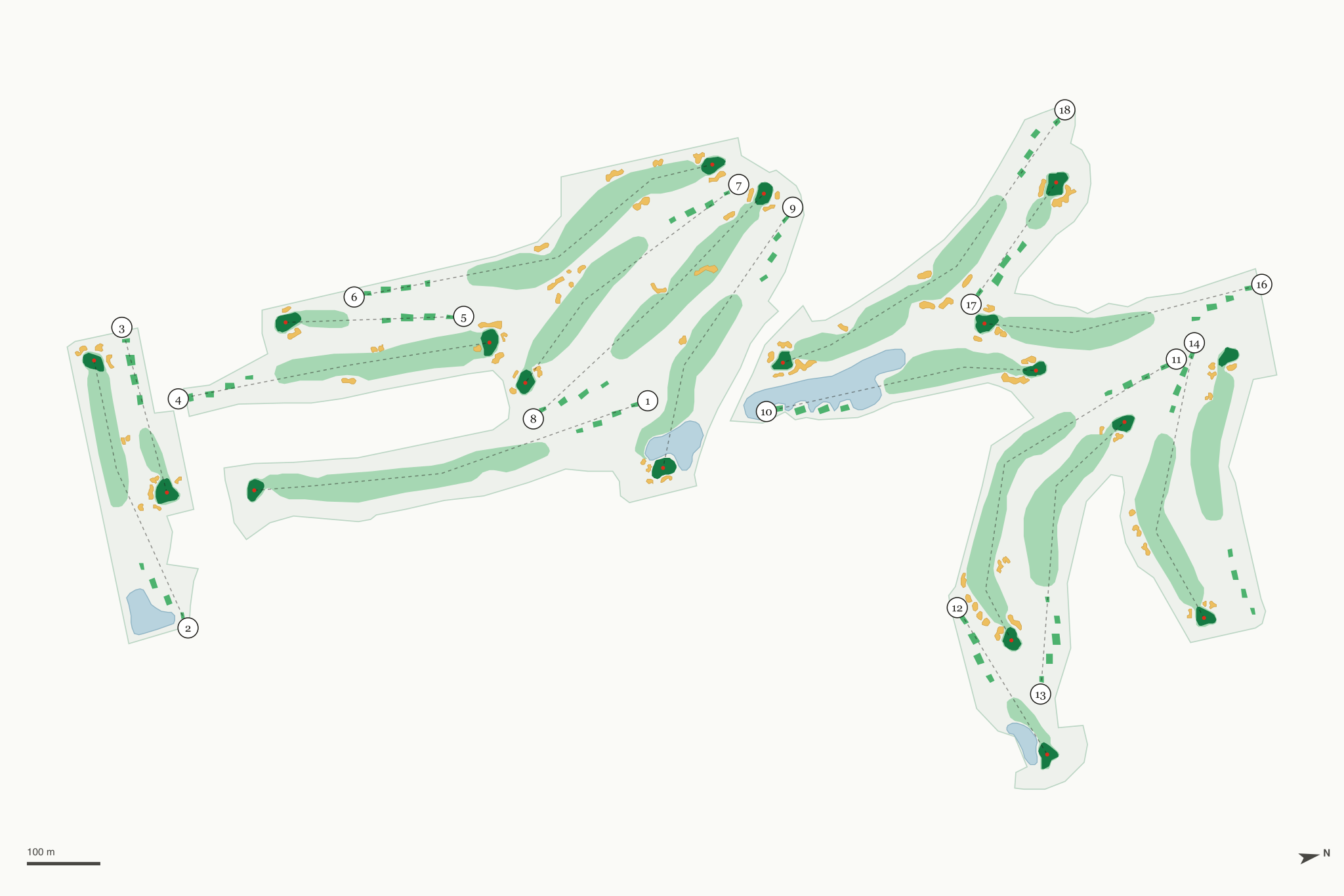 Map of The Links at Moses Pointe