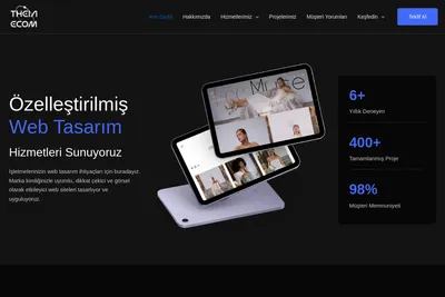 Screenshot of the Rauf Nematli homepage