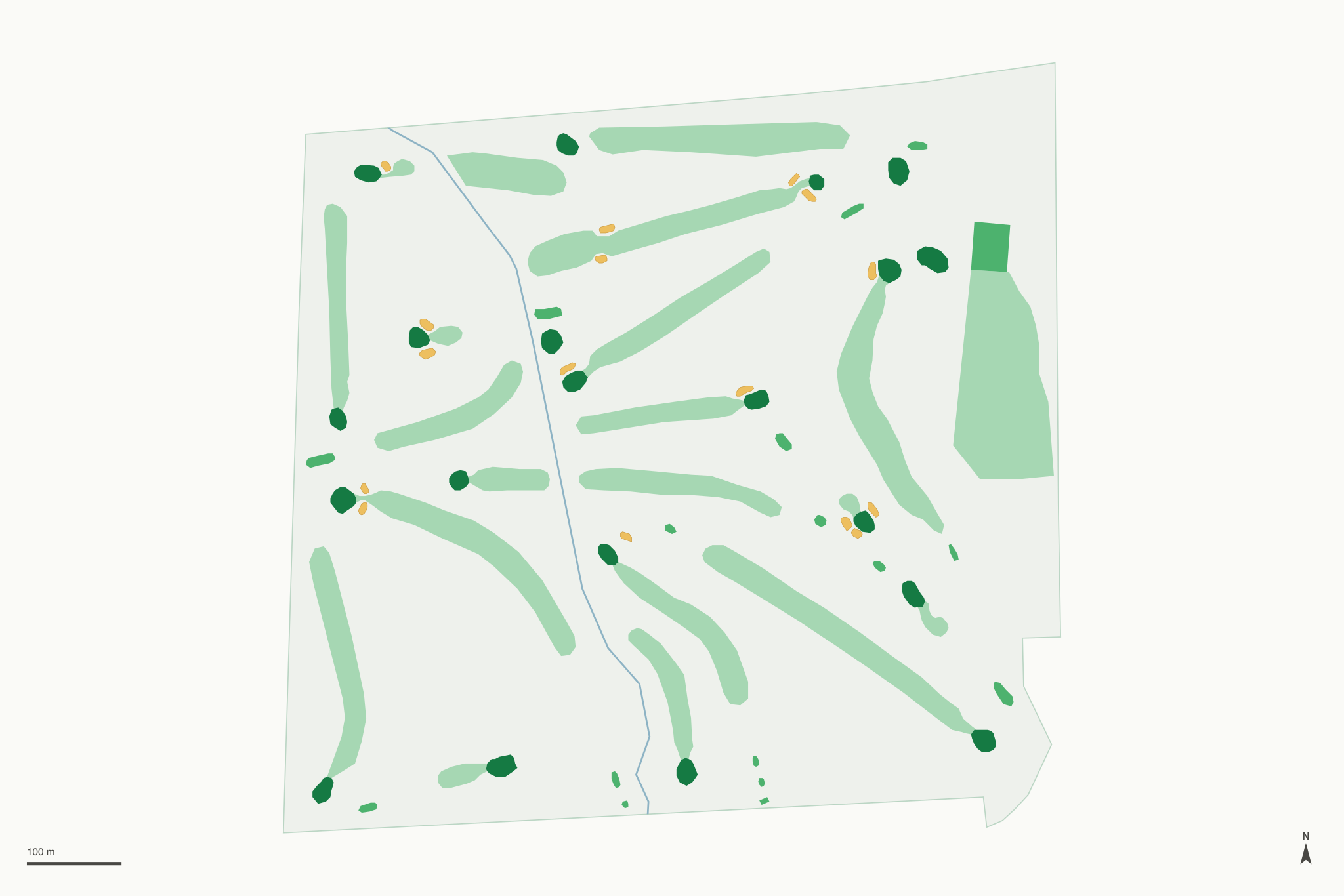 Map of Sky Ranch Golf Course