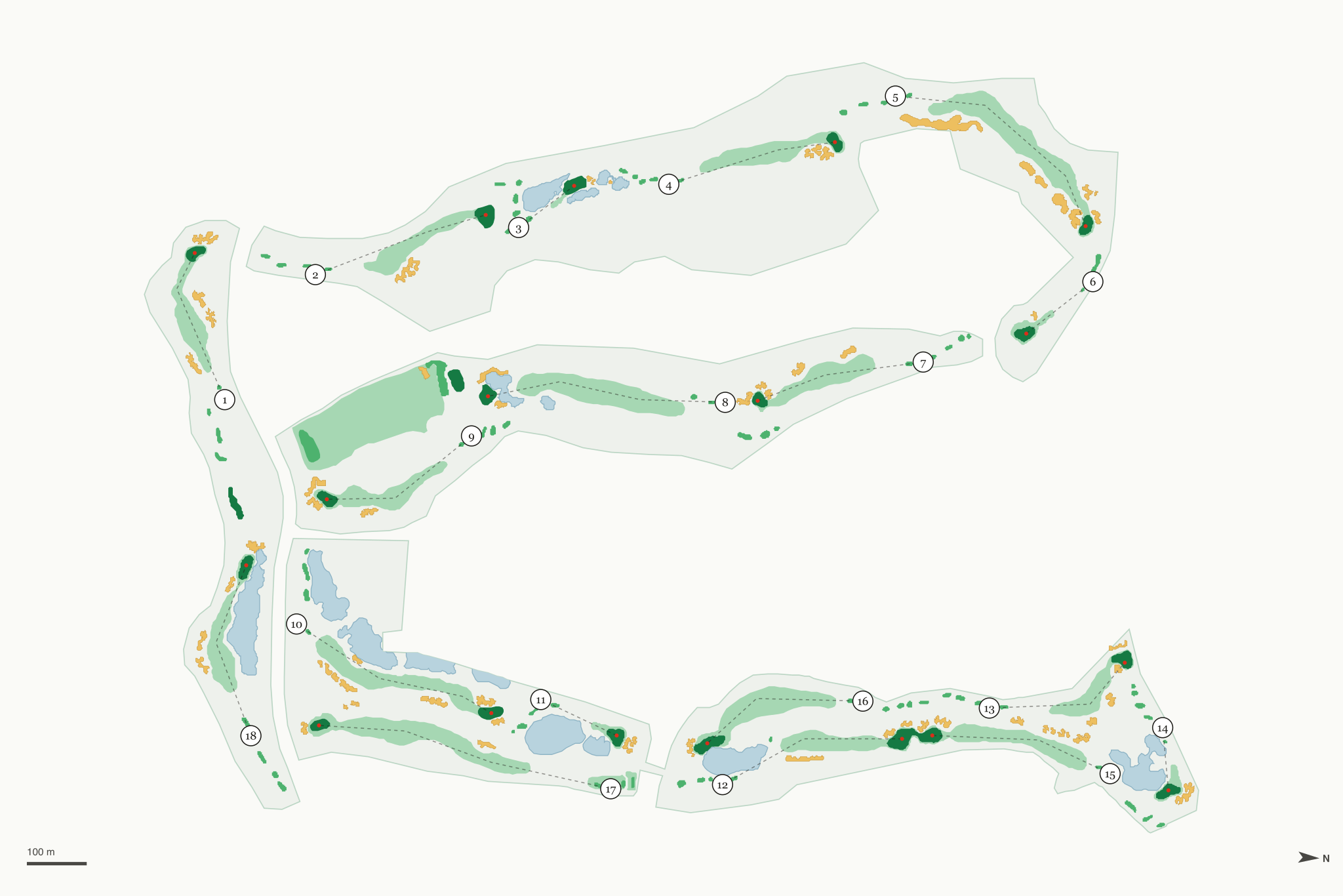Map of Aviara Golf Club