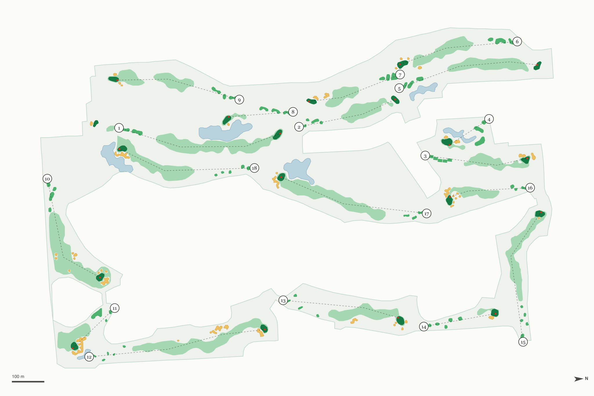 Map of Great Eagle Golf Club