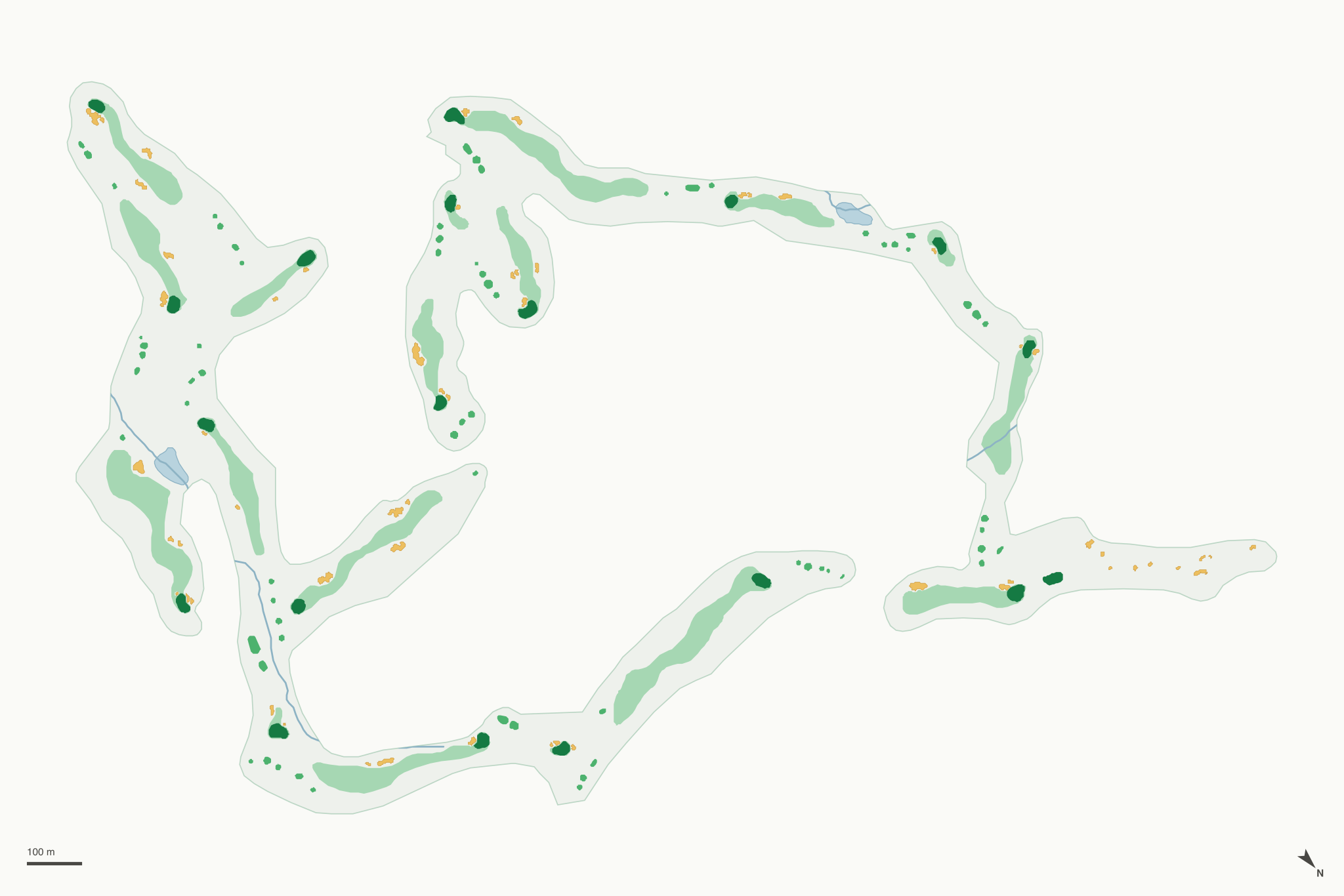 Map of The Preserve Golf Club
