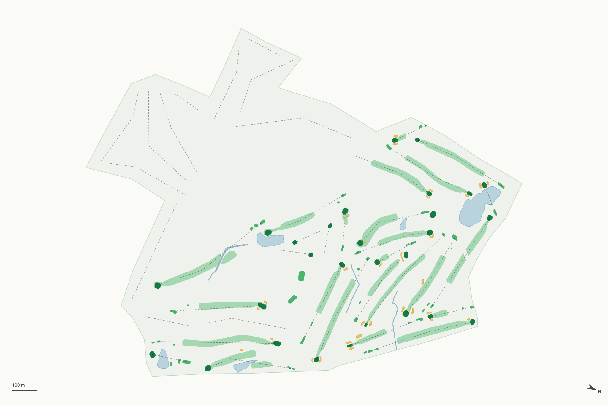 Map of Chautauqua Golf Club