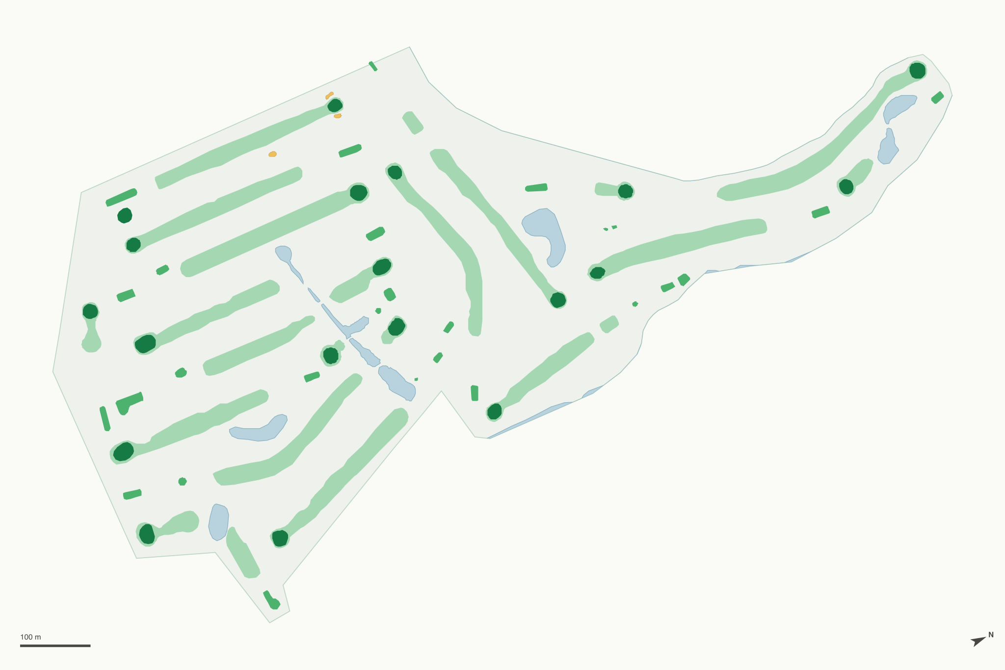 Map of Oak Harbor Golf Club