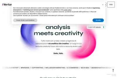 Screenshot of the Marco Capace homepage