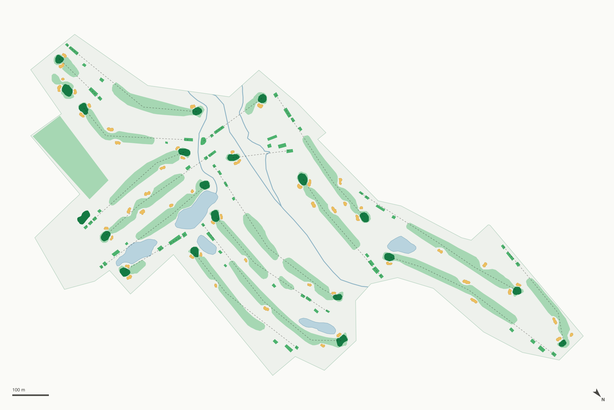 Map of Riverside Country Club