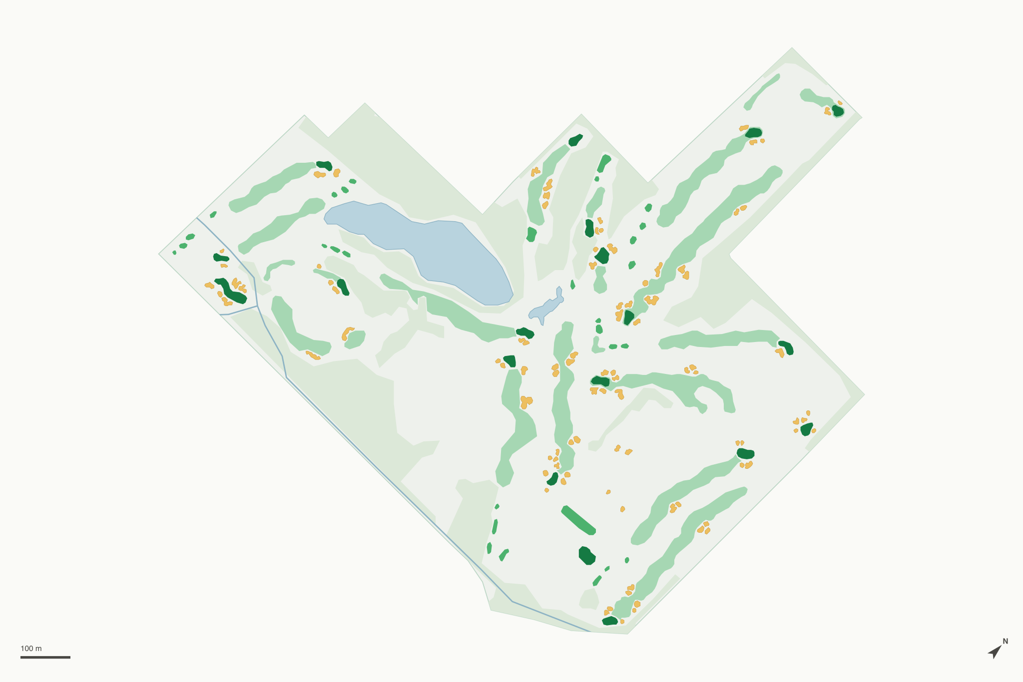 Map of Oak Grove Golf Course
