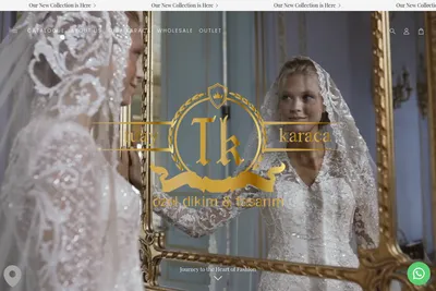 Screenshot of the Mavi homepage