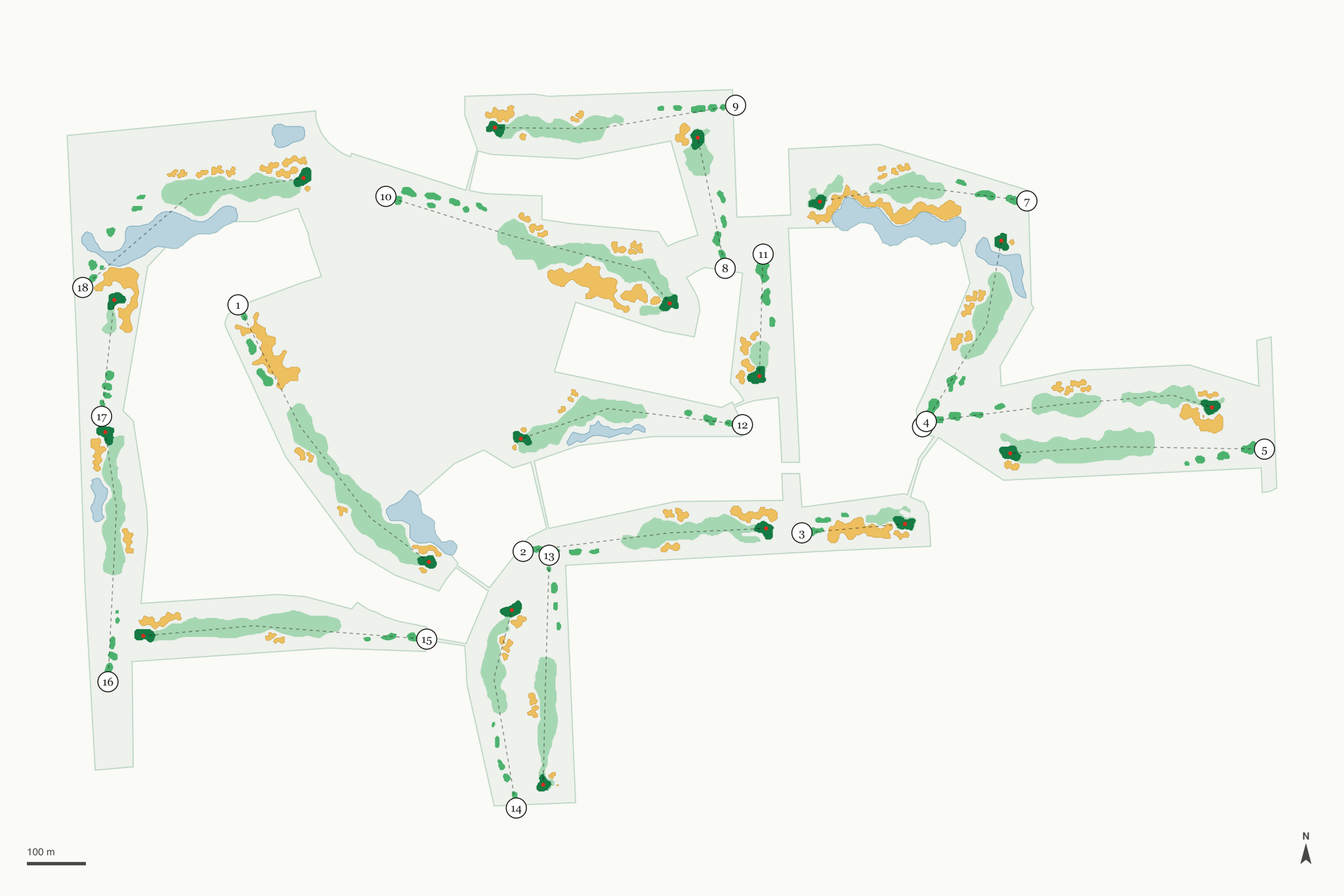 Map of Prestwick Village Golf Club