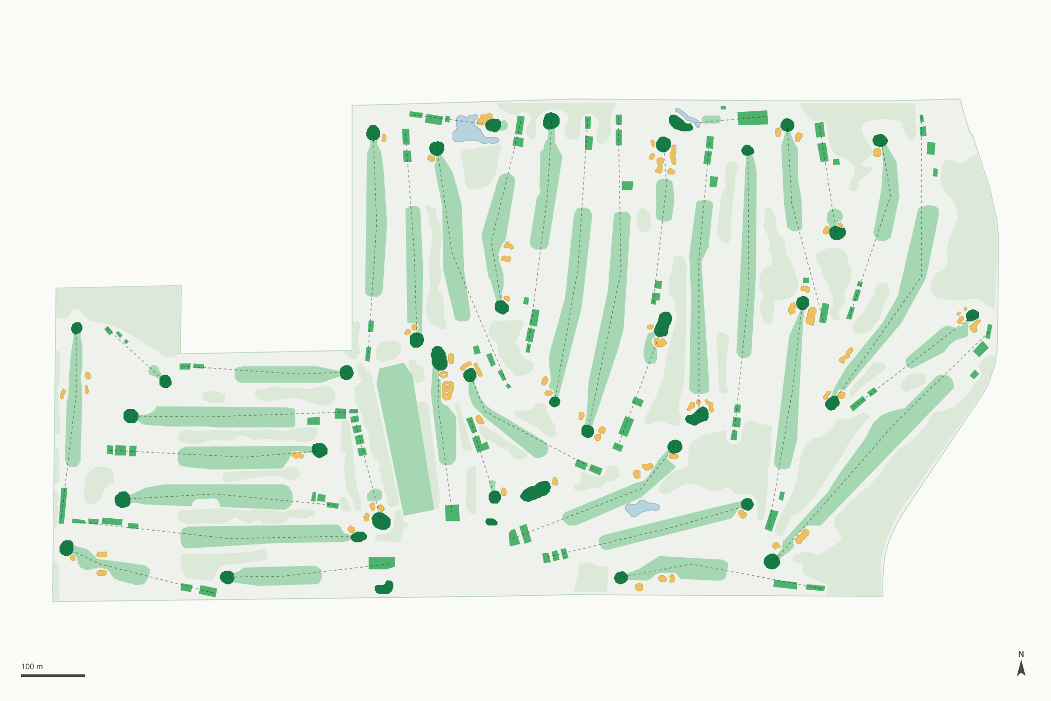 Map of Glendoveer Golf & Tennis