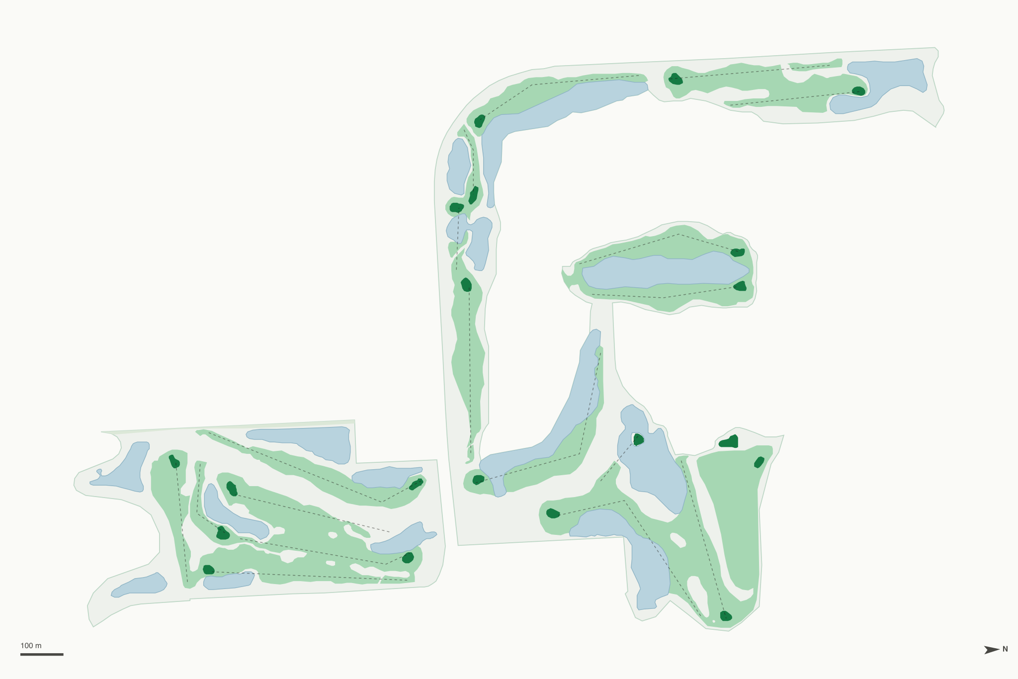 Map of Grand Cypress Golf