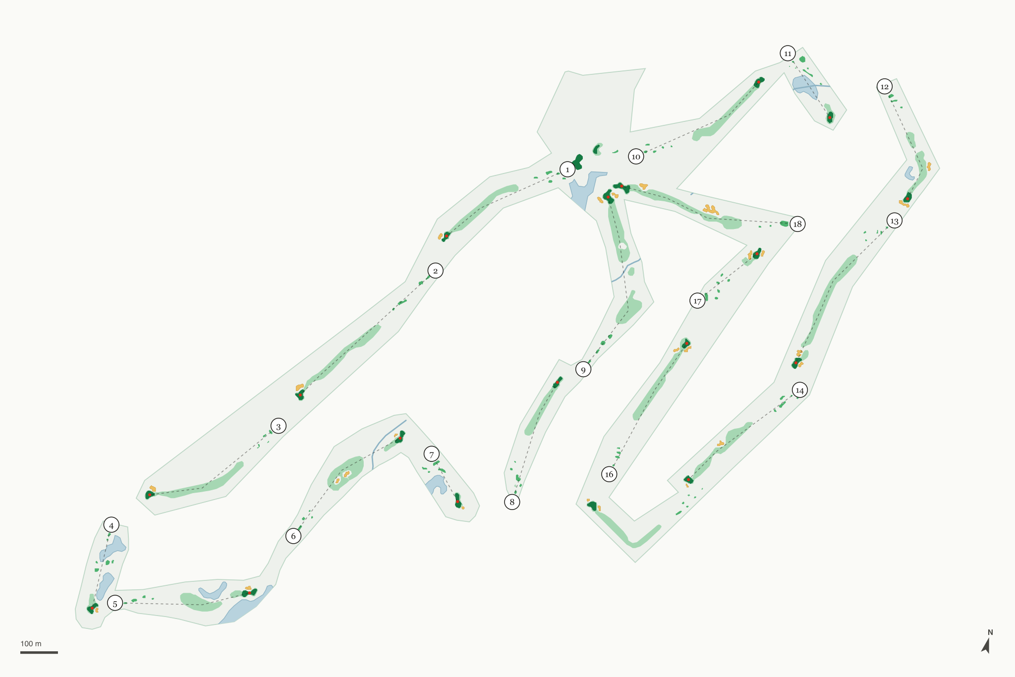 Map of McCormick Woods Golf Club