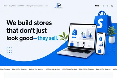 Screenshot of the JRAS Partners homepage