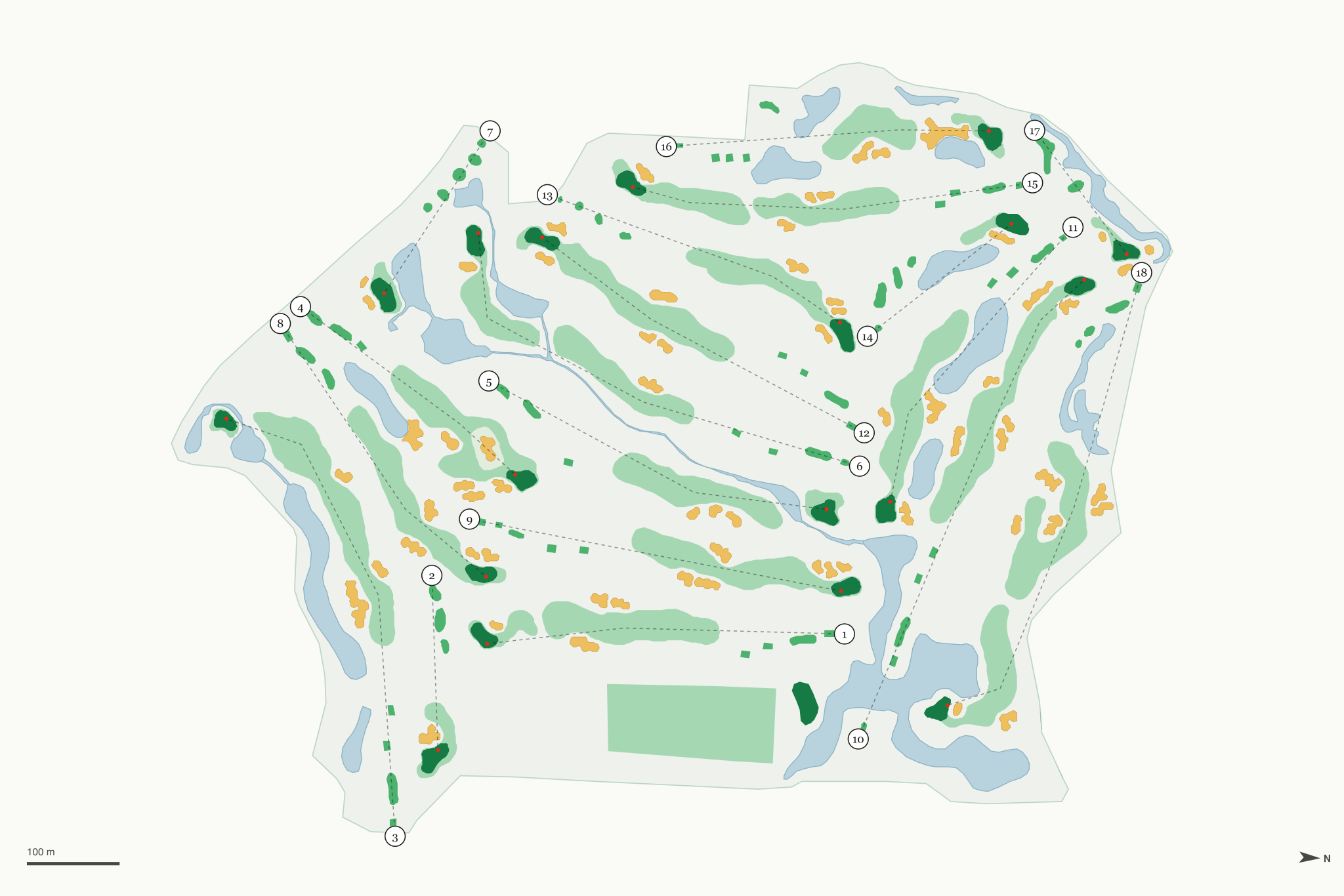Map of The Meadows at Mystic Lake