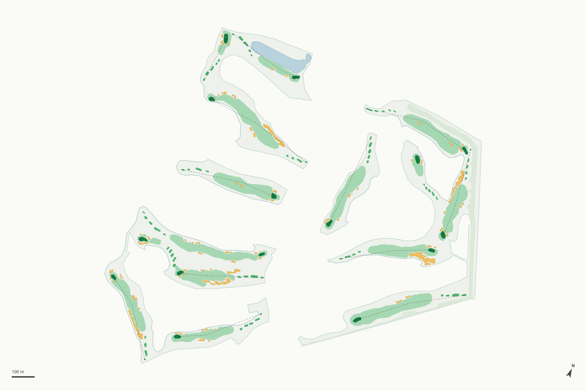 Map of Jupiter Country Club