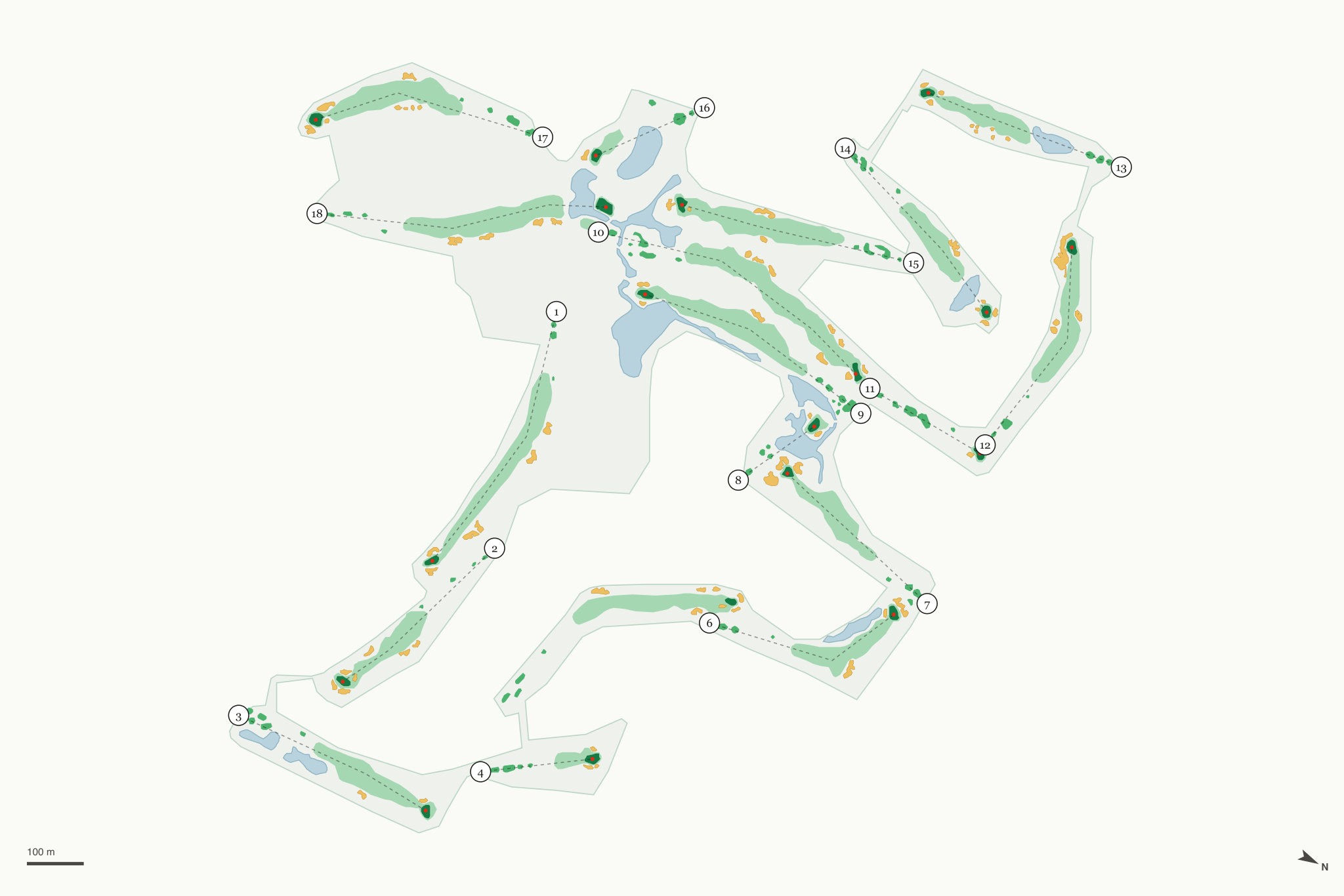 Map of Country Club of Ocala