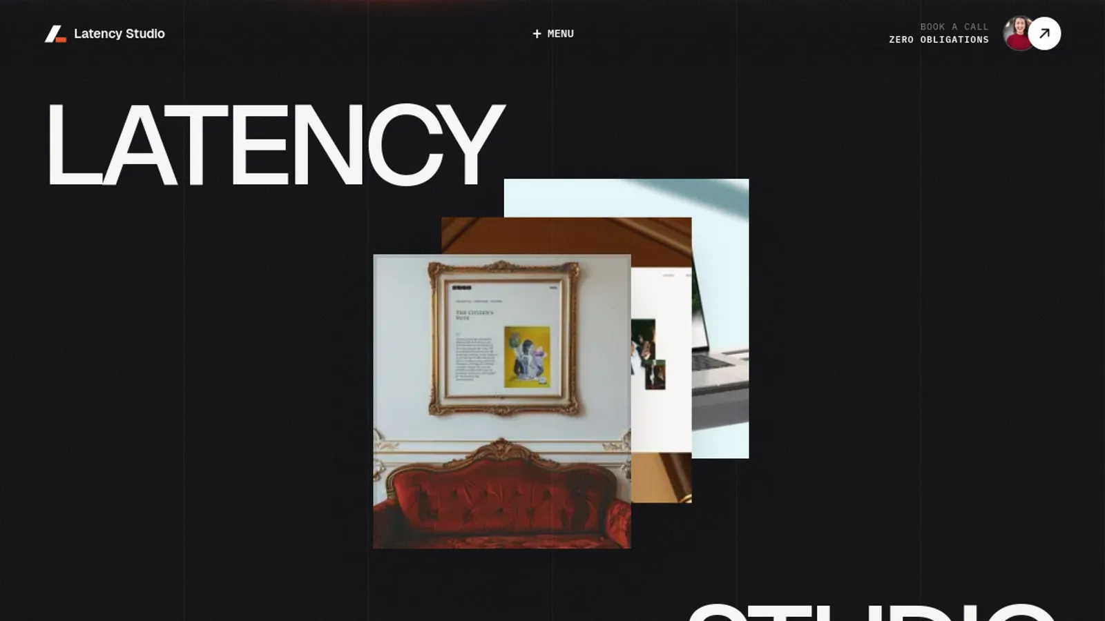 Screenshot of the Latency Studio, Commerce Growth Partner homepage