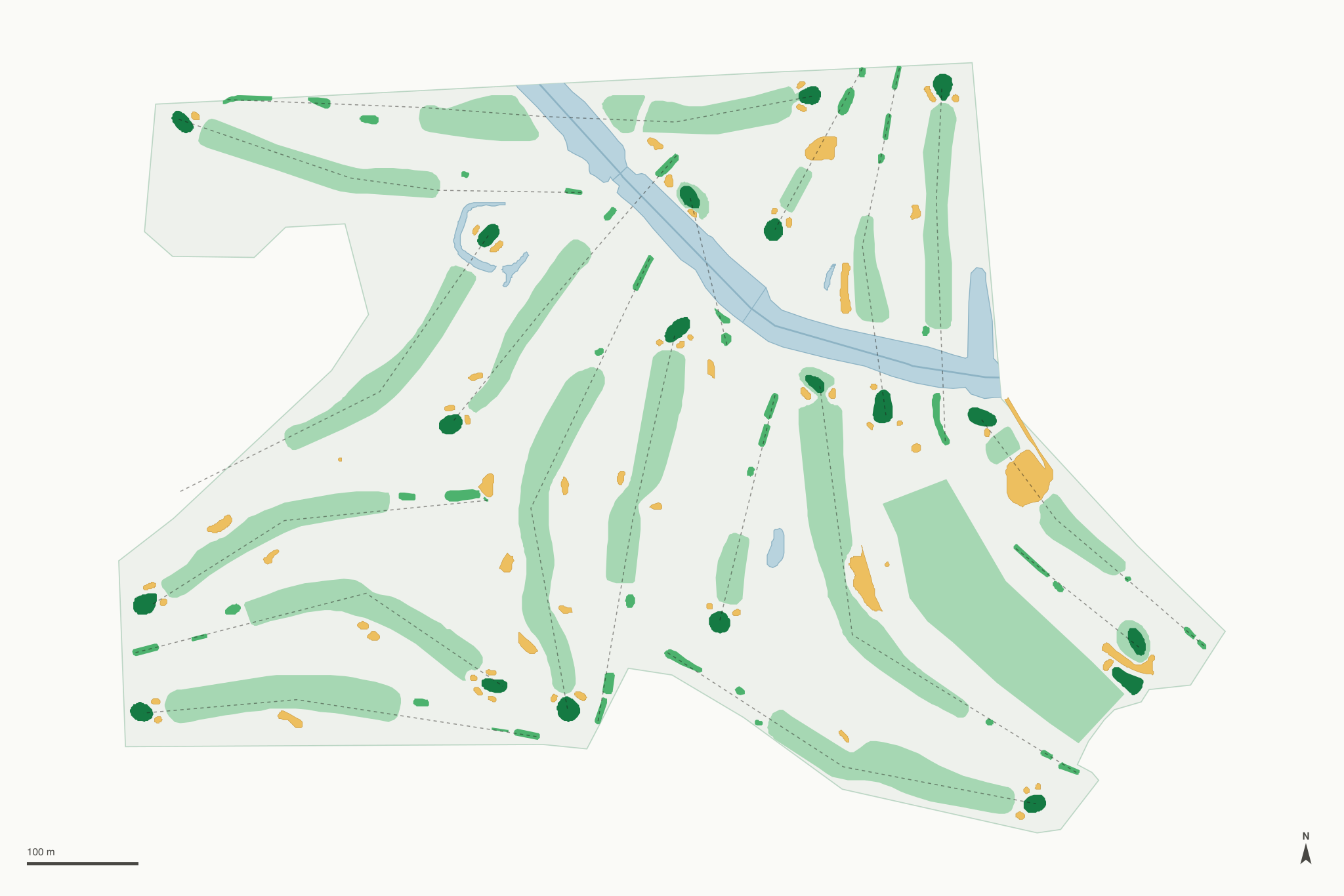 Map of Miami Shores Country Club