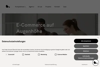 Screenshot of the BUZZWOO! GmbH & Co. KG homepage