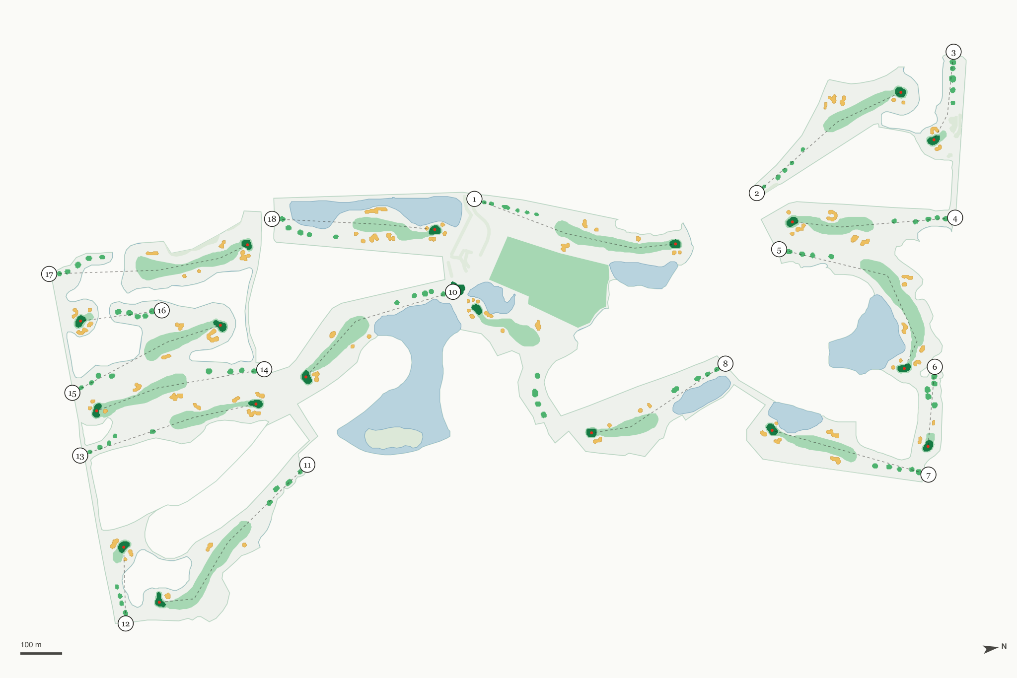 Map of The Club at Venetian Bay