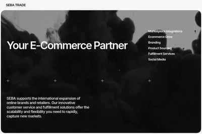 Screenshot of the KI Ecommerce Agentur homepage