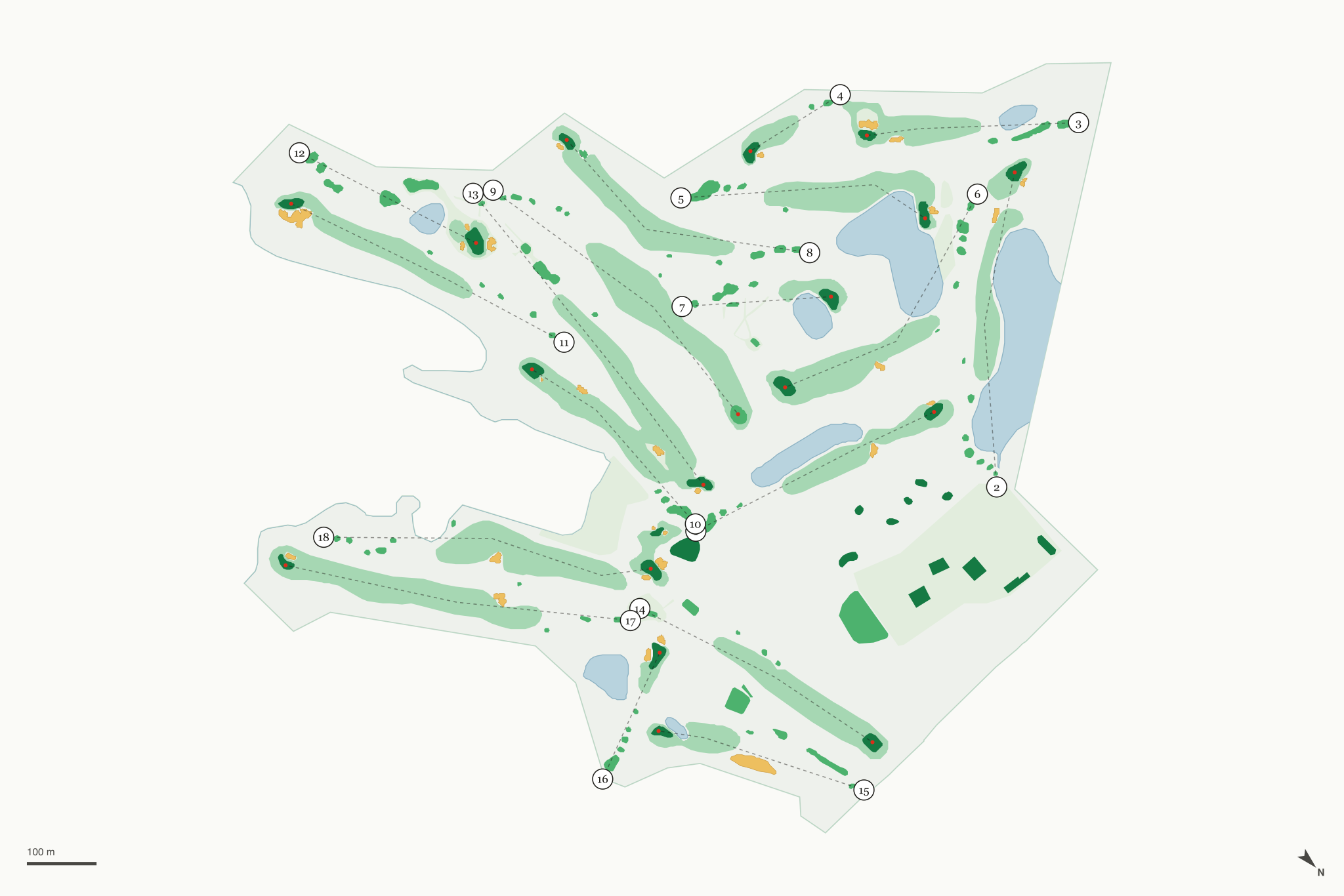 Map of Royal Golf Club