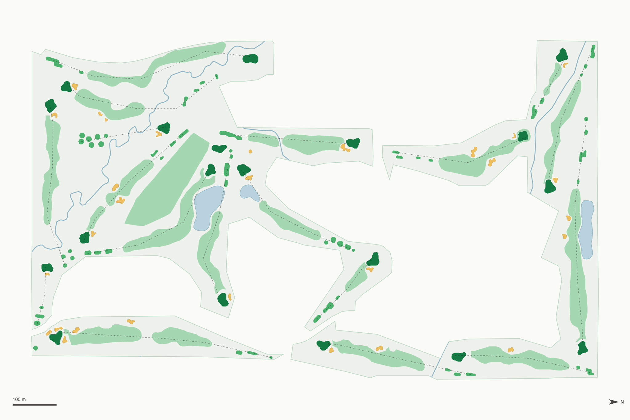 Map of Southridge Golf Course