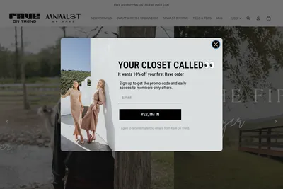 Screenshot of the Shop Guru homepage