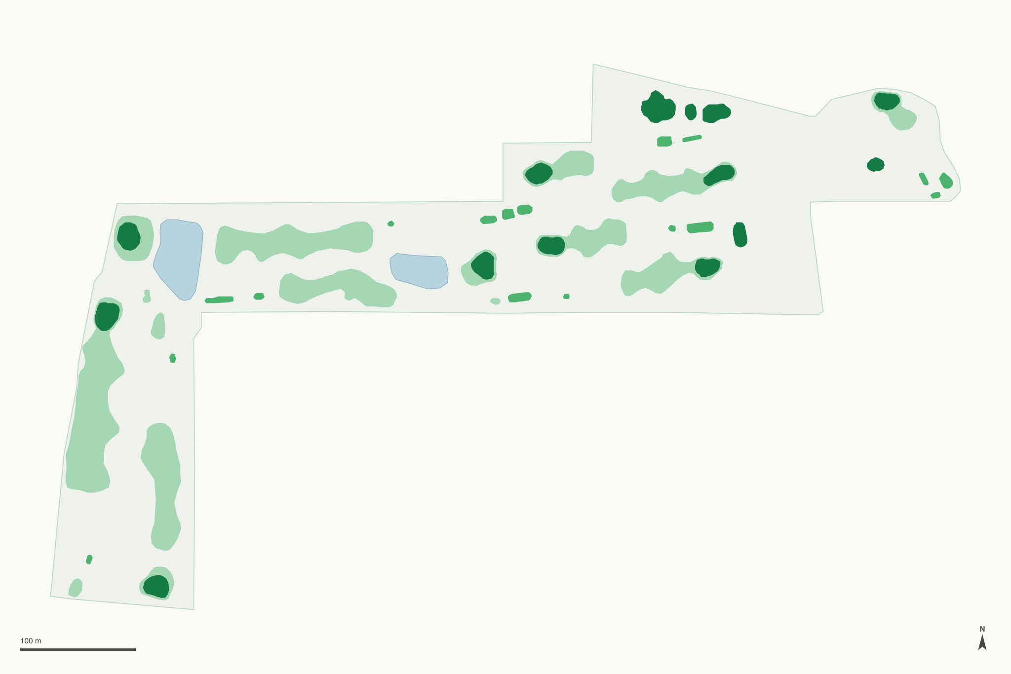 Map of Sea Pines Golf Course