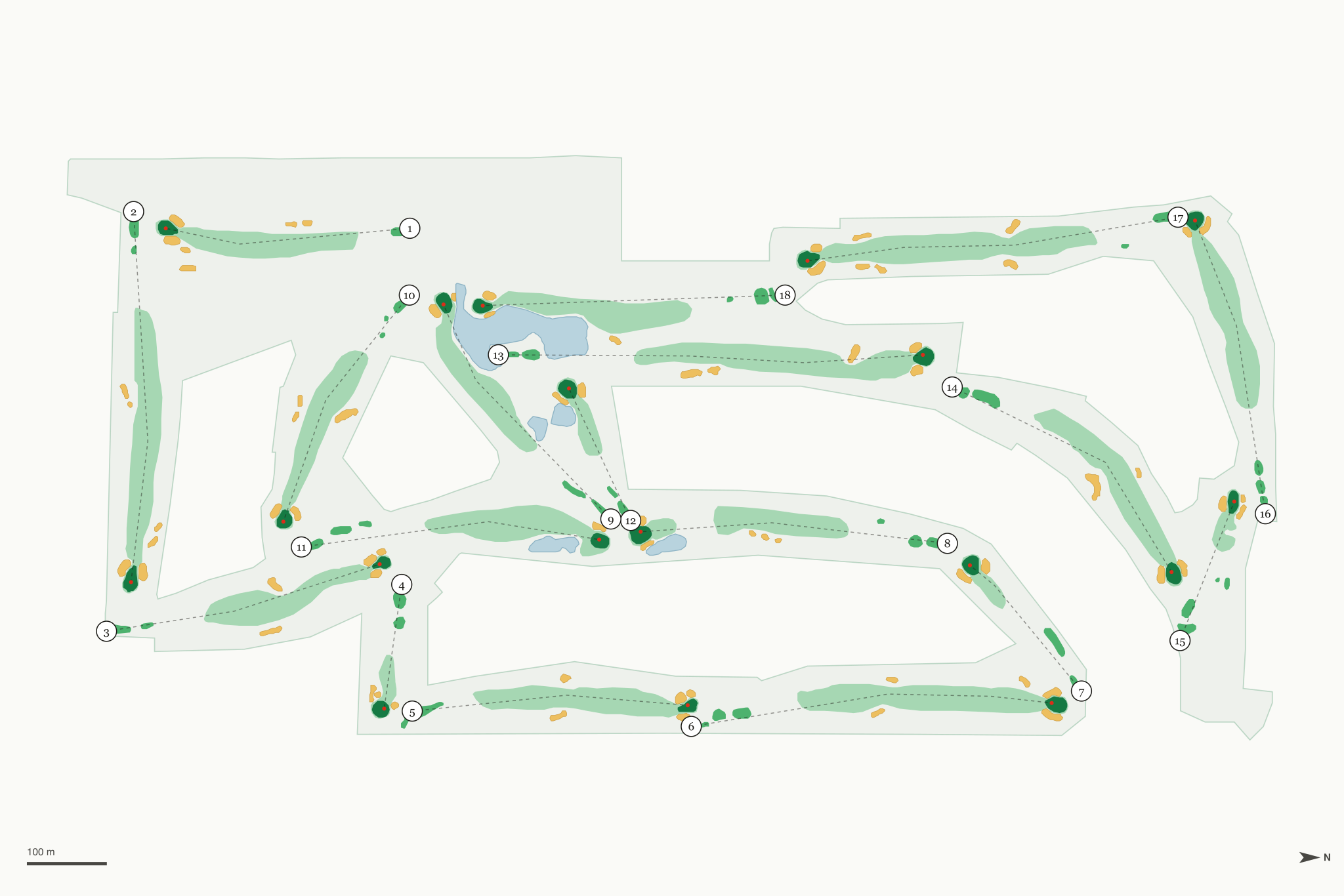 Map of Orange Tree Golf Resort