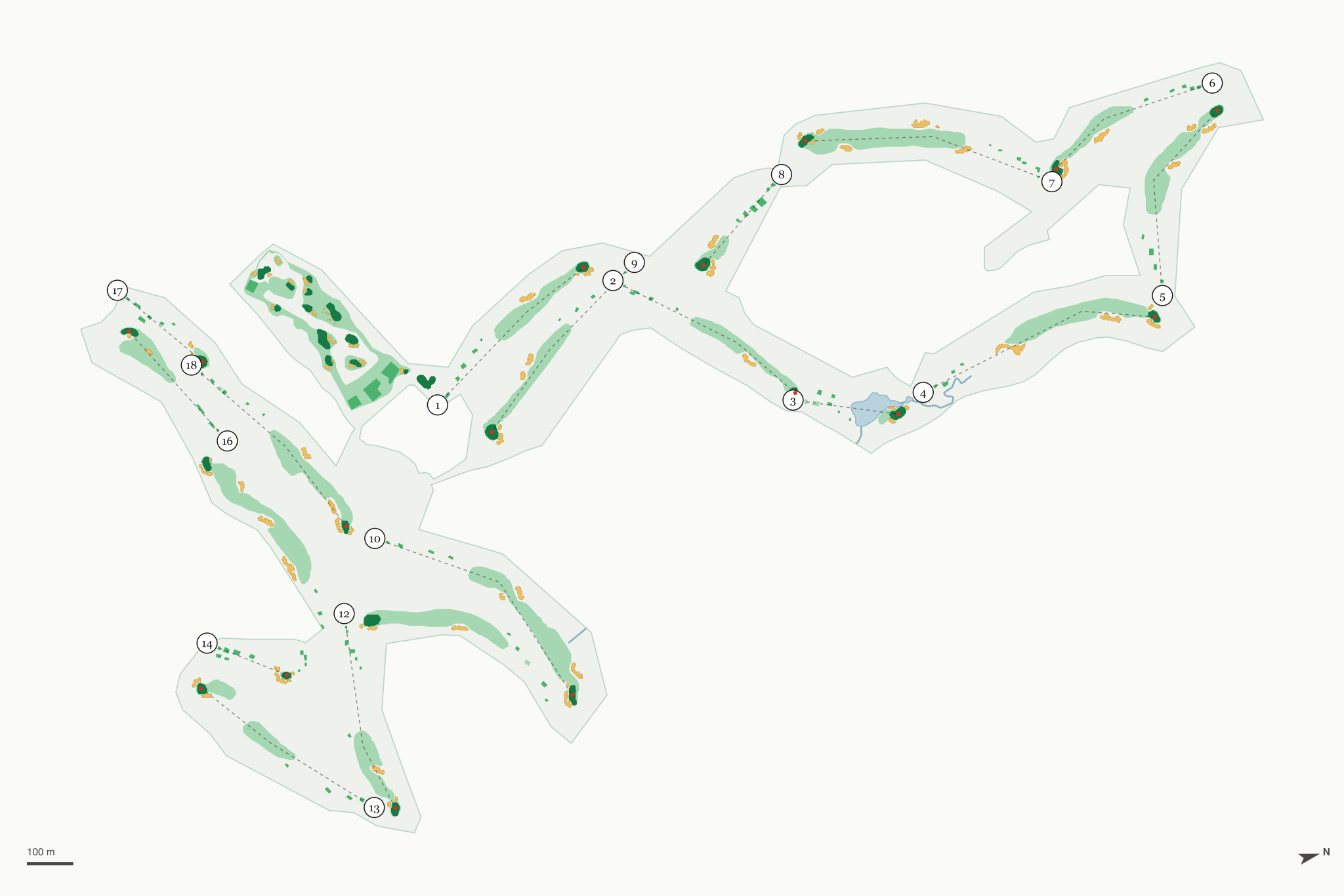 Map of Martis Camp