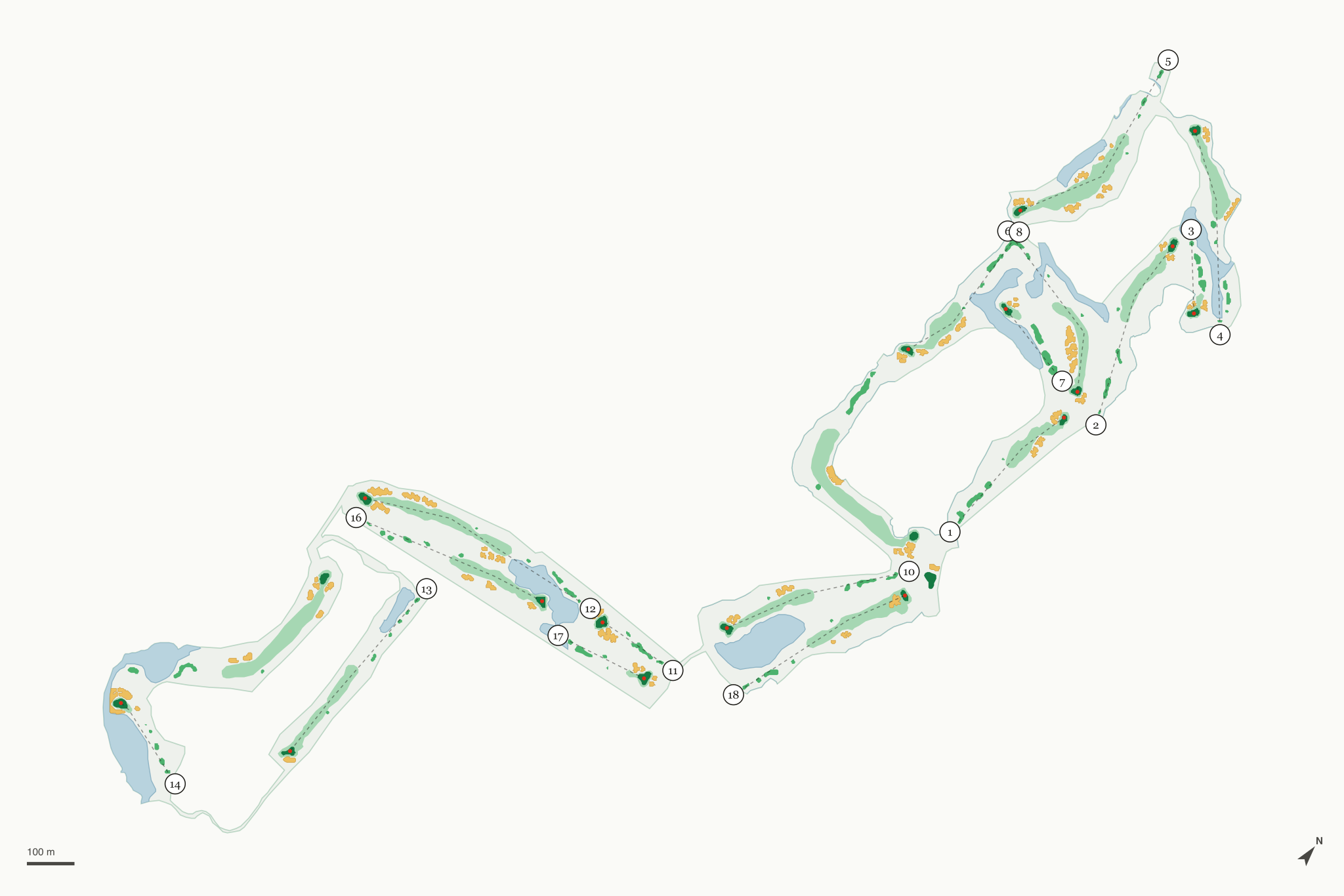 Map of Baytowne Golf Club