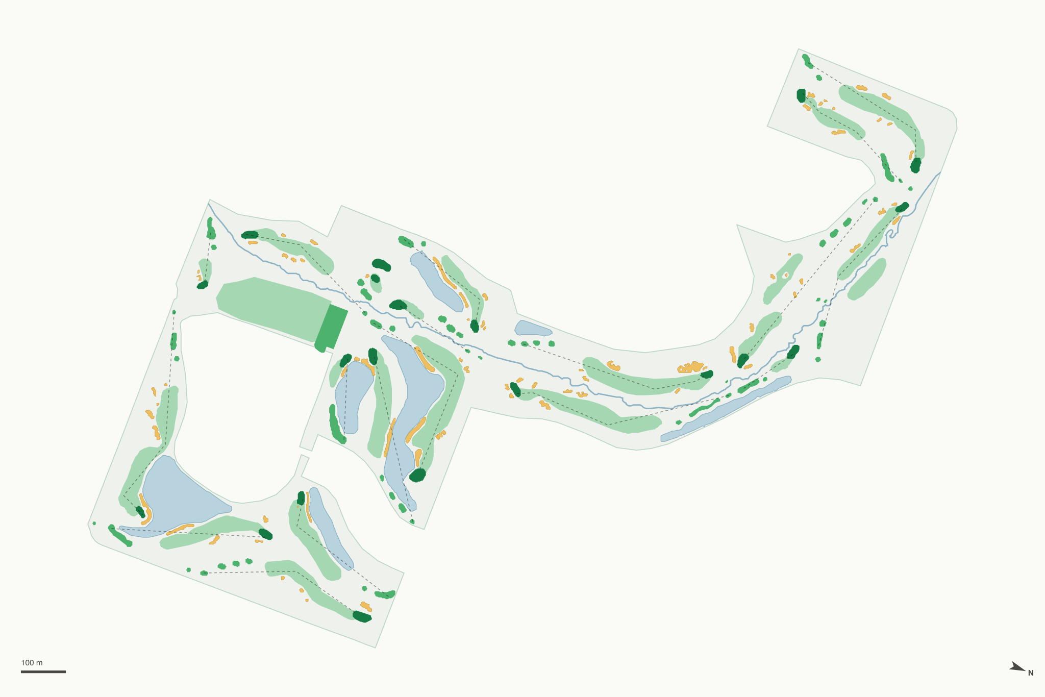 Map of Plum Creek Golf Club