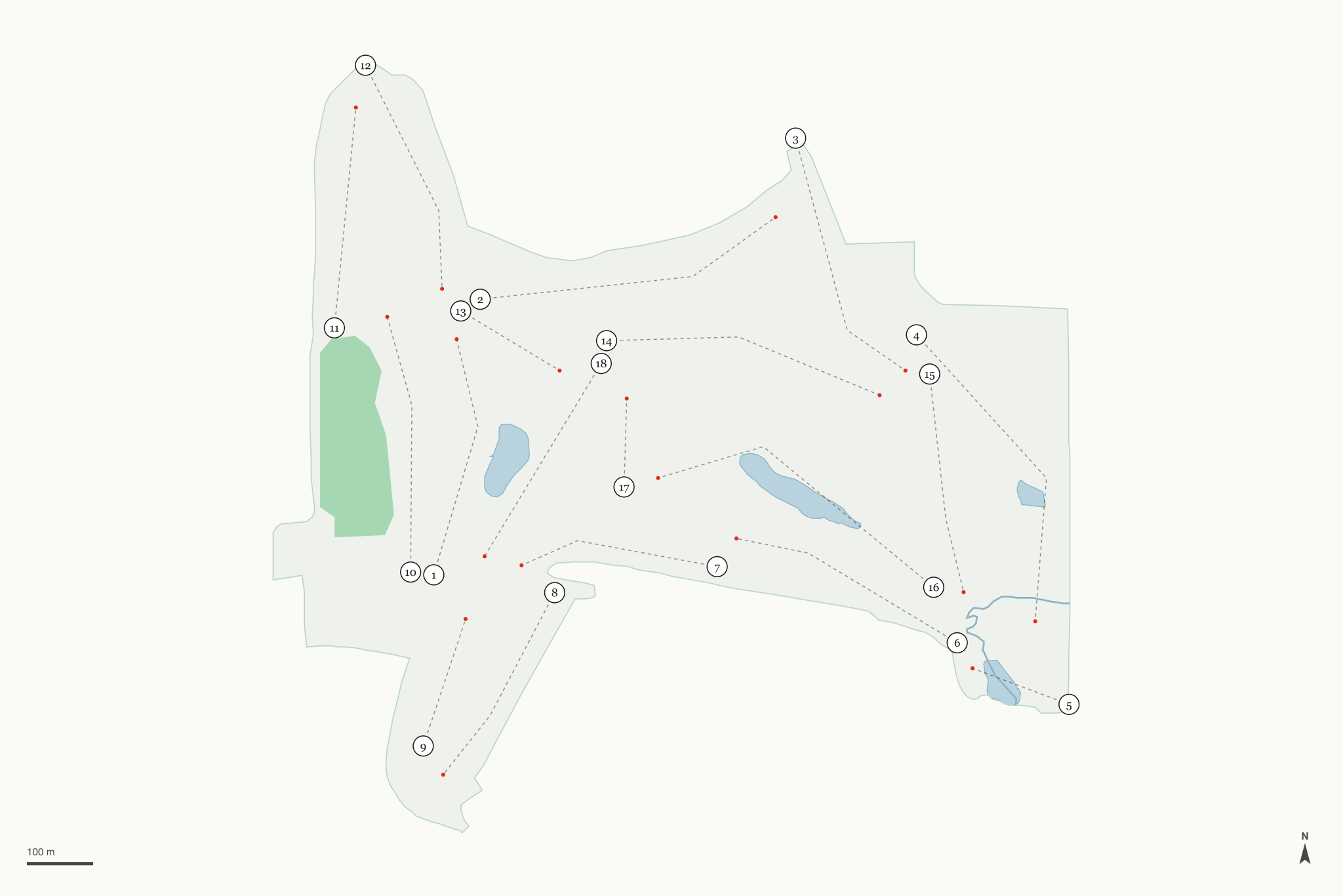 Map of Illahe Hills Country Club