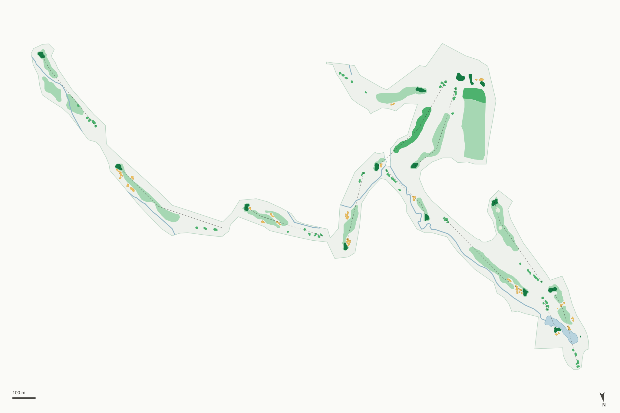 Map of Hamilton Mill Golf Club