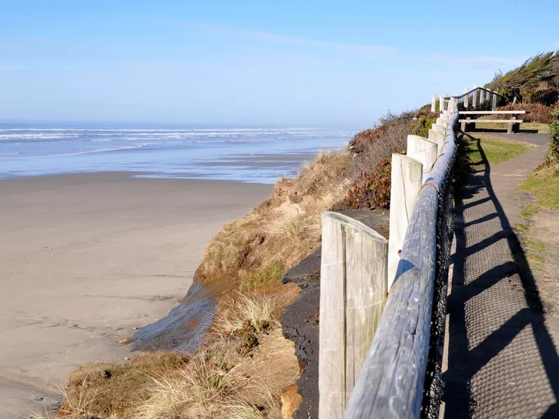 Lost Creek State Recreation Site south of Newport in the U.S. state of Oregon