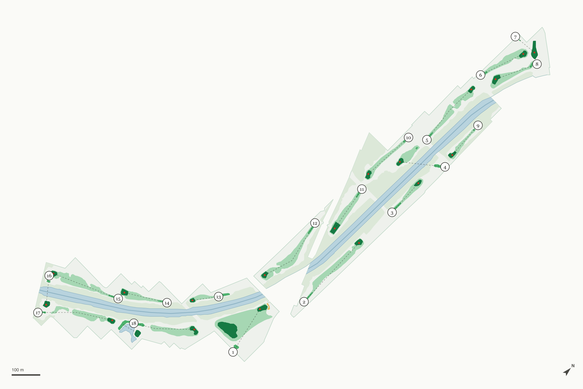 Map of The Evans at Canal Shores