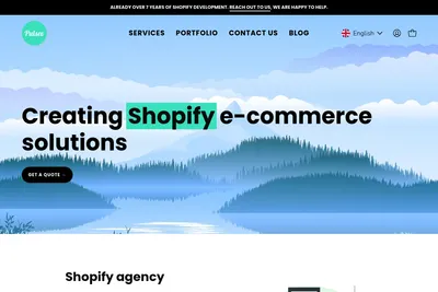 Screenshot of the Pulsev homepage