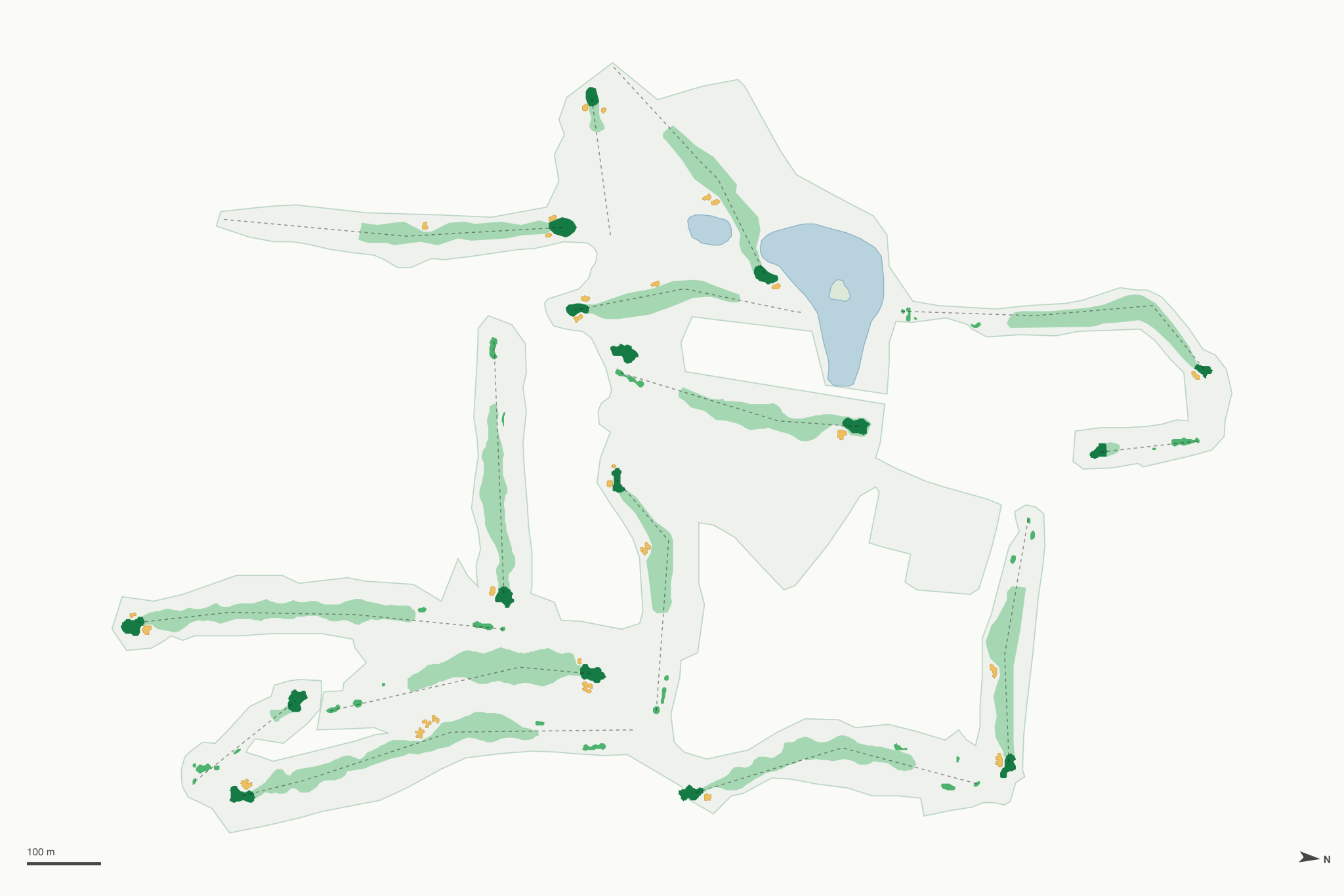 Map of The Resort Course At Eagle Crest