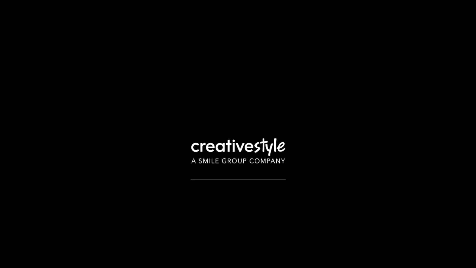 Screenshot of the creativestyle GmbH homepage