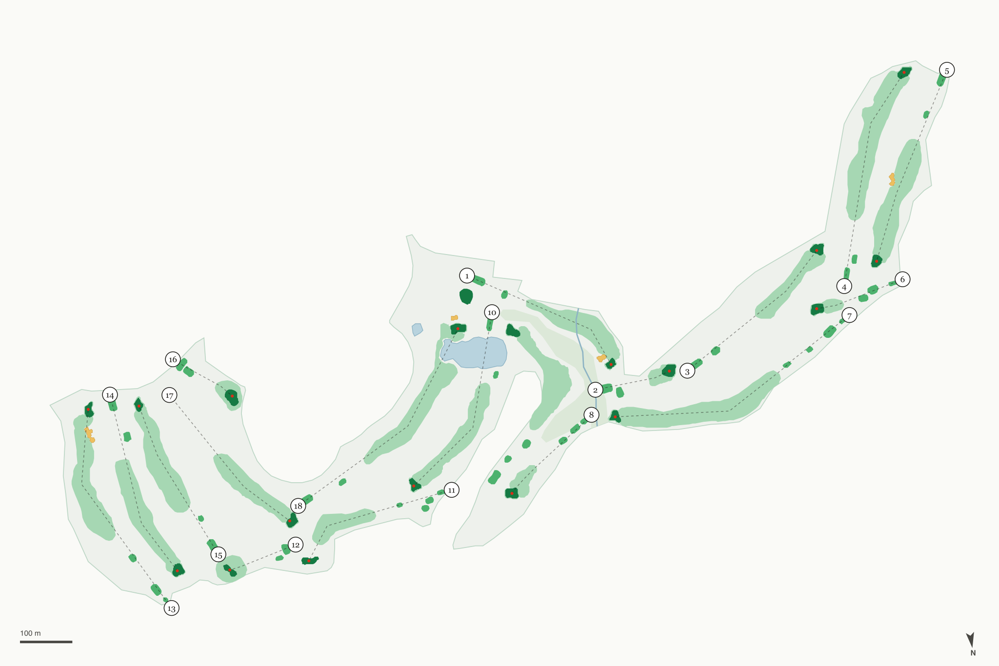 Map of Golf Club of Wentzville