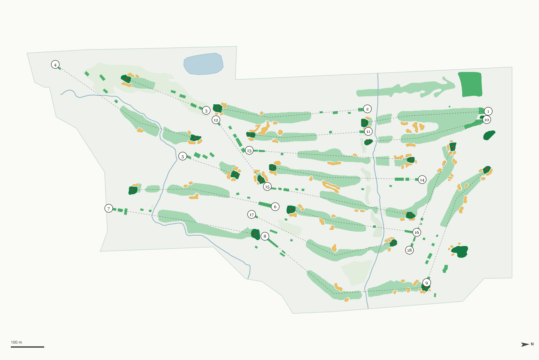 Map of Inverness Club