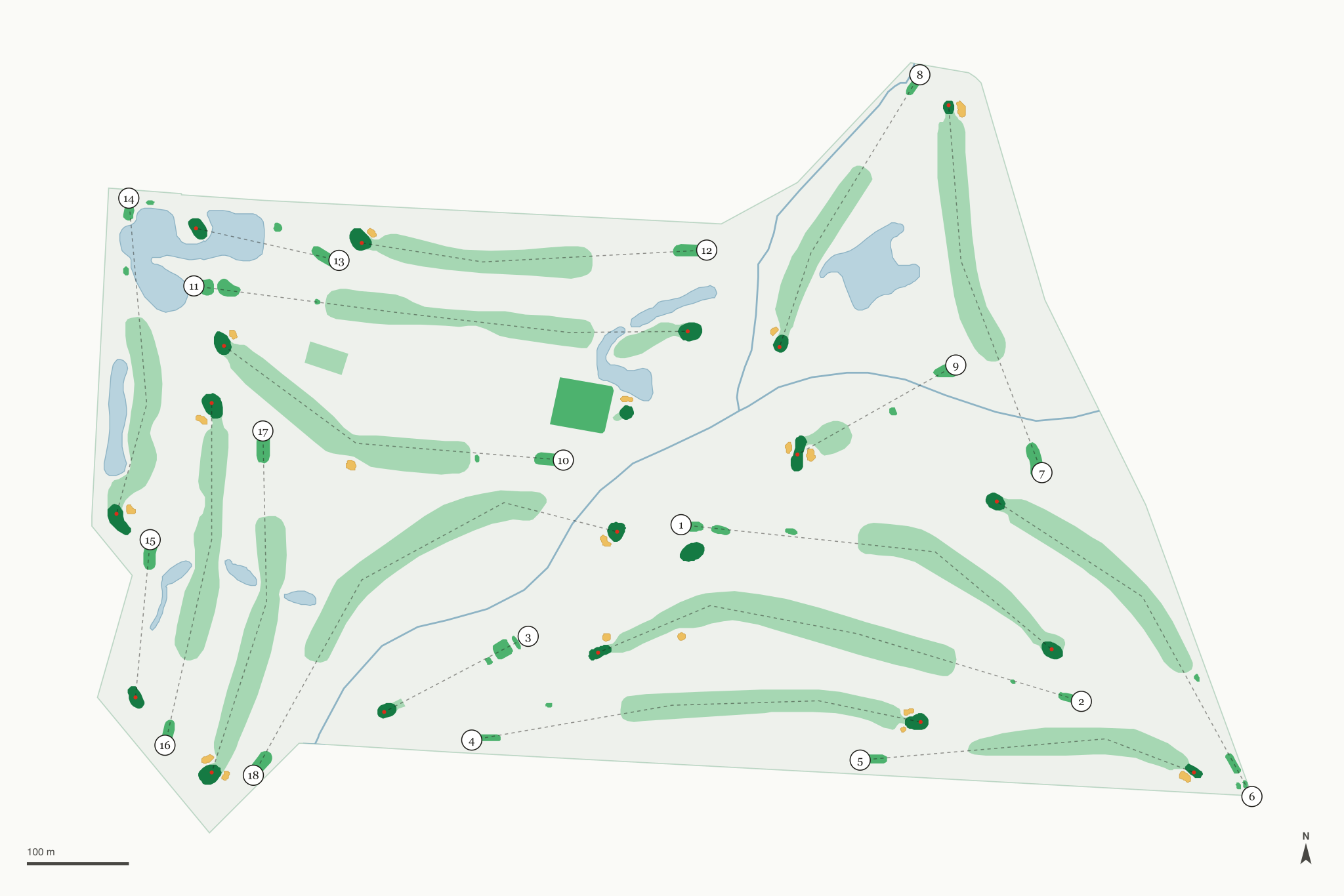 Map of The Links At Groveport