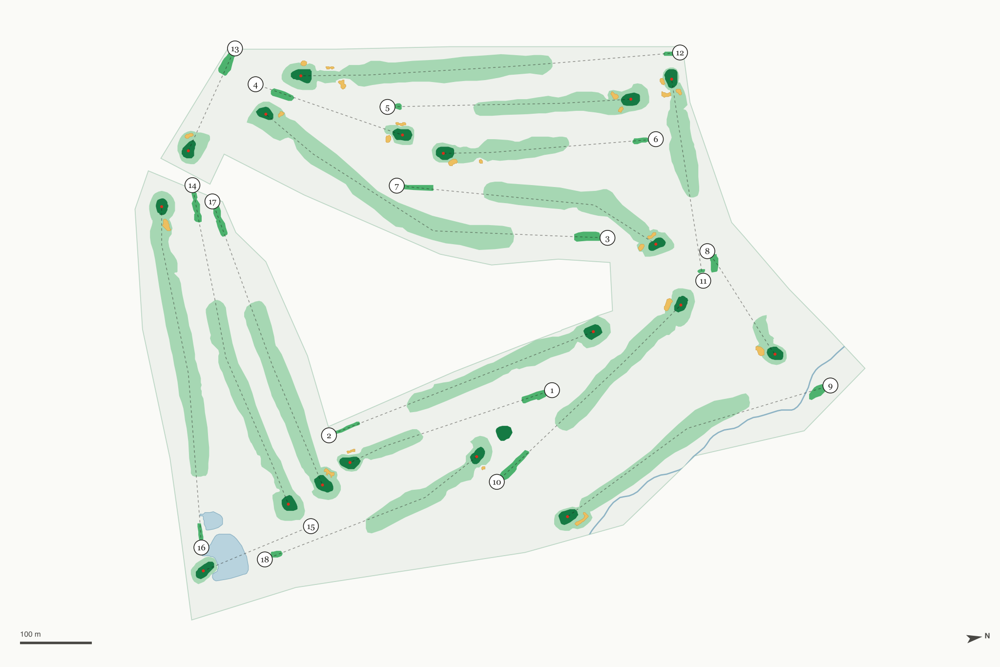 Map of Florissant Golf Club