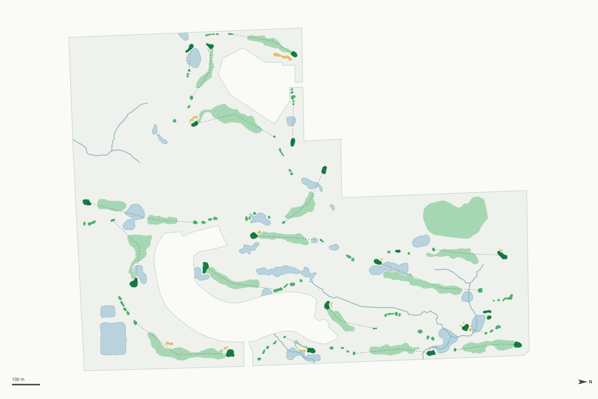 Map of Copper Hills Golf Club