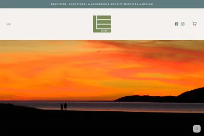 Screenshot of the Levels Creative Services homepage